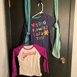 2 girls long sleeve Oshkosh B’gosh